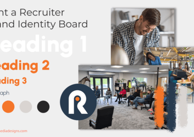 Rent a Recruiter Mood Board Design